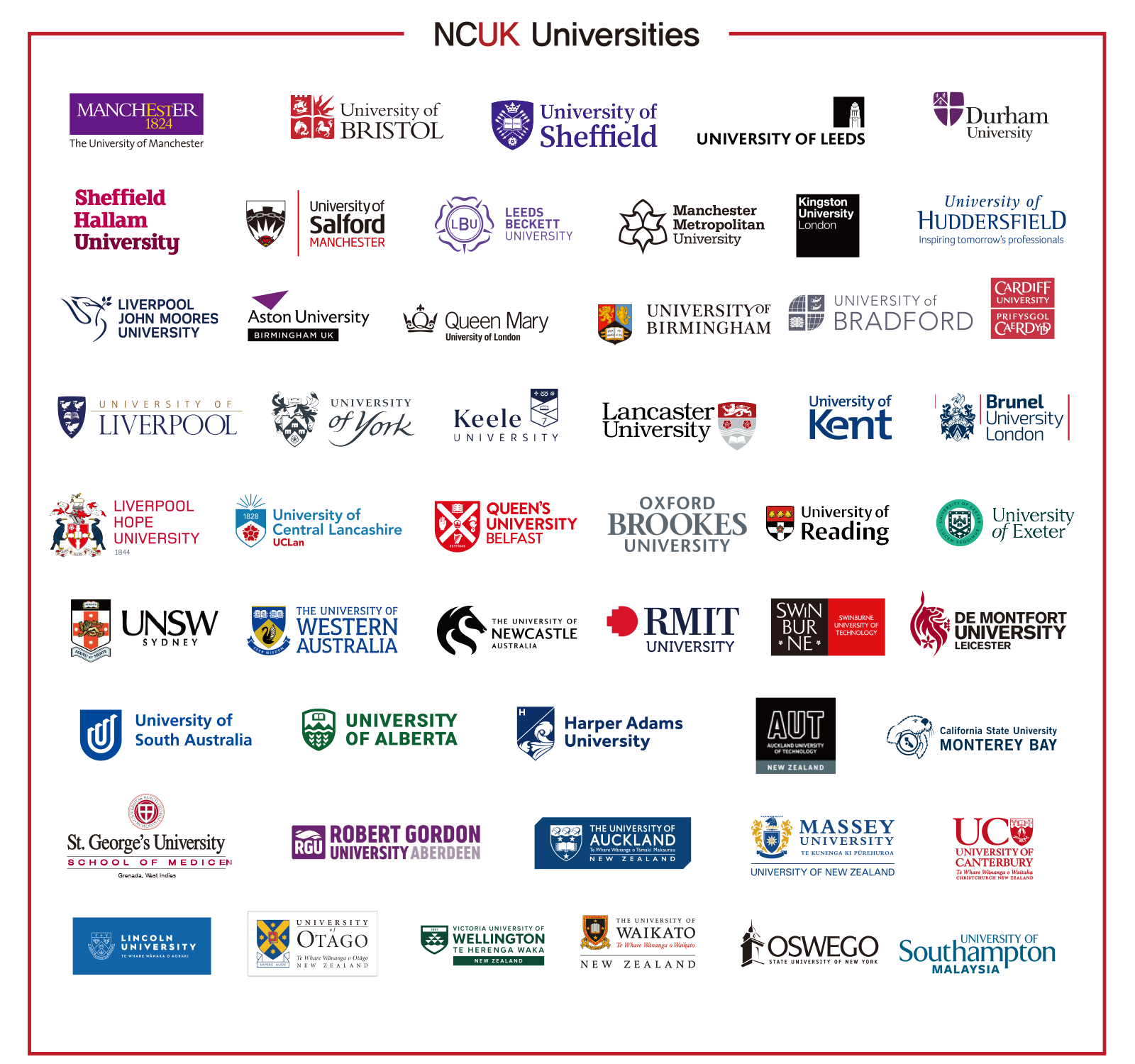 NCUK Universities